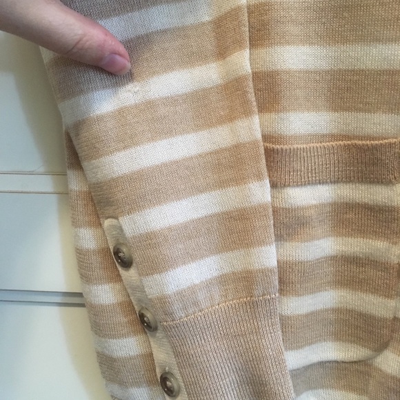 Ann Taylor Loft striped tunic sweater S - Picture 5 of 6